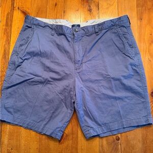 George Men's Flat Front Blue Shorts